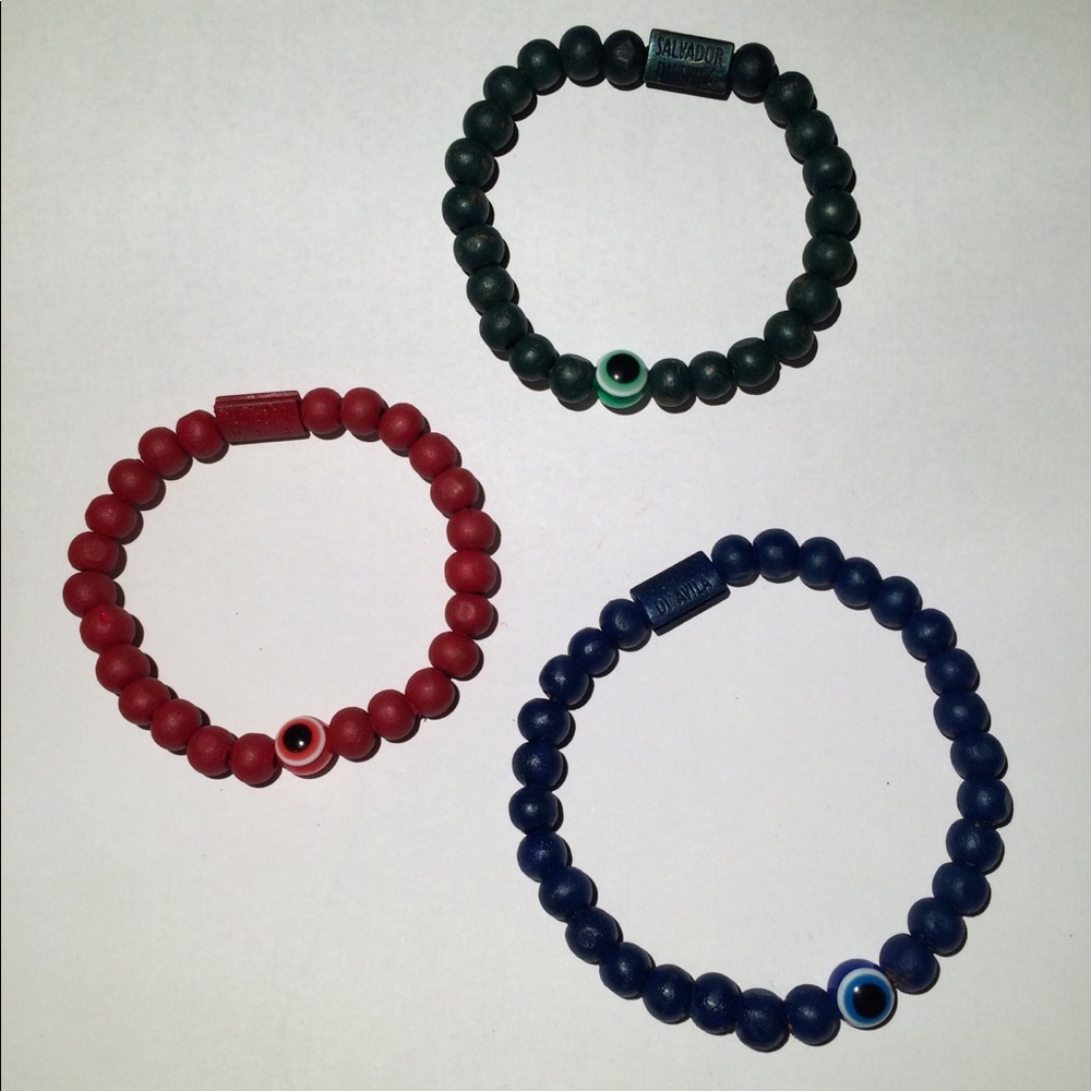 3 evil bracelet set for $30.00